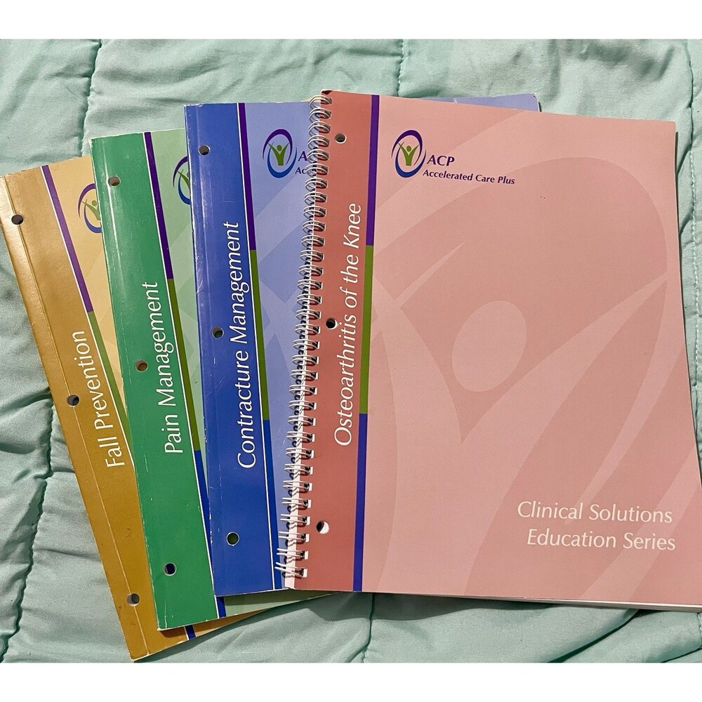 Clinical Solutions Education Series A C P Accelerated Care Plus 4 Book Series